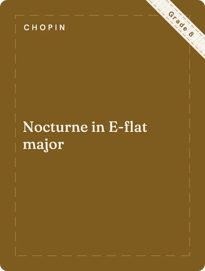 Cover of Nocturne in E-flat major by Chopin